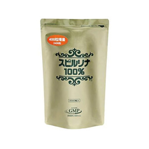 Спирулина, 2400 таблеток — суперфуд для детокса и энергии на 60 дней