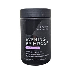 Масло примулы вечерней (Evening Primrose), 1300 мг, 120 капс. — для женского здоровья.