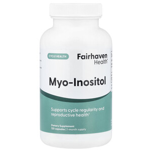 Мио-инозитол (Myo-Inositol), 120 вег. капс. - для гормонального баланса.