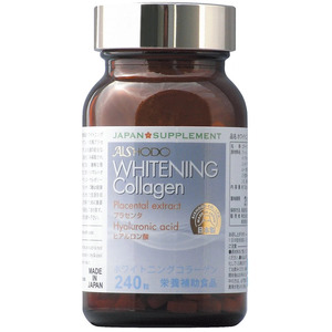 Отбеливающая коллагеновая добавка с плацентой, 240 ст.л. — для кожи.