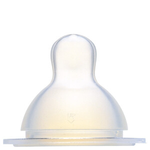 Соска для грудного вскармливания, размер SS - для новорожденных, медленный поток.