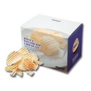 Чипсы в шоколаде (potatochip chocolate fromage blanc), 190 г — солёно-сливочные.