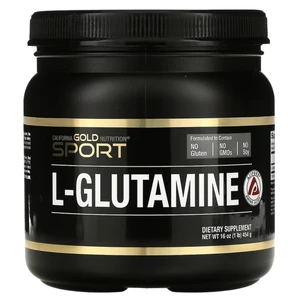 L-Глютамин (L-Glutamine), 454 г — для восстановления, иммунитета и кишечника