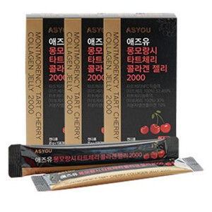 Коллаген с черешней (желе)