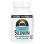SOURCE NATURALS, Селен, 200 мкг, 60 таблеток - мощный антиоксидант для защиты клеток в приморском климате
