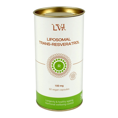 LIPOSOMAL VITAMINS, Ресвератрол 100 мг, 60 капсул — липосомальная форма для максимального усвоения