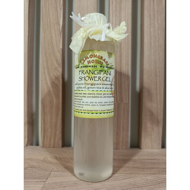 LEMONGRASS HOUSE, Гель для душа FRANGIPANI - с эфирным маслом франжипани, 260 мл - очищает и смягчает