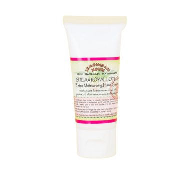 LEMONGRASS HOUSE, Крем для рук SHEA & ROYAL LOTUS - с маслом ши и лотосом, 60 мл - интенсивно питает и восстанавливает