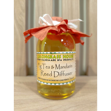 LEMONGRASS HOUSE, Ароматический диффузор с тростниковыми палочками «Fig Tea & Mandarin», 120 мл