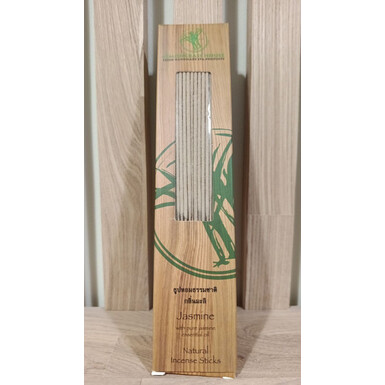 LEMONGRASS HOUSE, Натуральные палочки-благовония с эфирным маслом жасмина, 50 палочек по 20 см